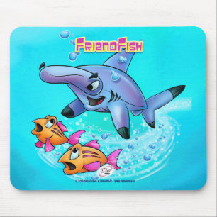 FriendFish Mausunterlage Mousepad