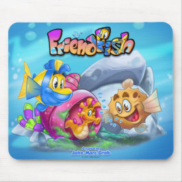 FriendFish niedlich Cartoon Fisch Mouse Pad Mousepad