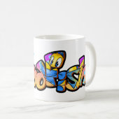 FriendFish niedlich Cartoon Fisch Tasse (VorderseiteRechts)