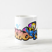 FriendFish niedlich Cartoon Fisch Tasse (Mittel)