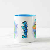 FriendFish niedlich Cartoon Fisch Tasse (Mittel)