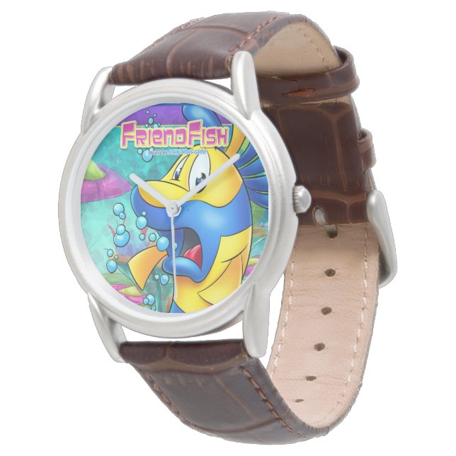 FriendFish Watch Armbanduhr (Schrägansicht)