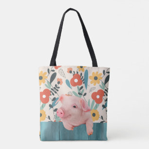 Friendly Baby Pig   Niedliches Baby Tasche