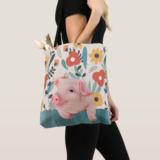 Friendly Baby Pig | Niedliches Baby Tasche (Von Nahem)