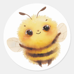 Friendly Bee Sticker