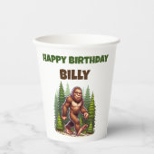 Friendly Bigfoot Pappbecher (Vorderseite)