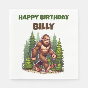 Friendly Bigfoot Serviette