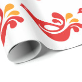 Friendly Bird Geschenkpapier (Rolleneckpunkt)