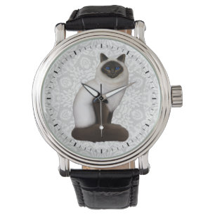 Friendly Birman Cat Watch Armbanduhr