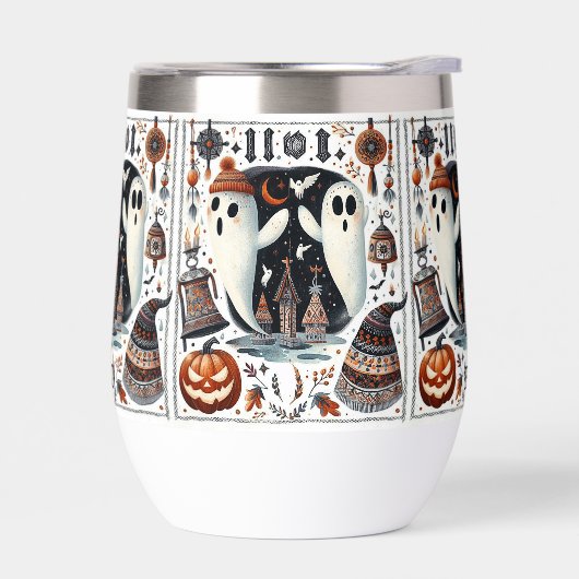 Friendly Boo Halloween Ghost Modernes Skript Spook (Links)