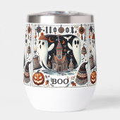 Friendly Boo Halloween Ghost Modernes Skript Spook (Vorderseite)
