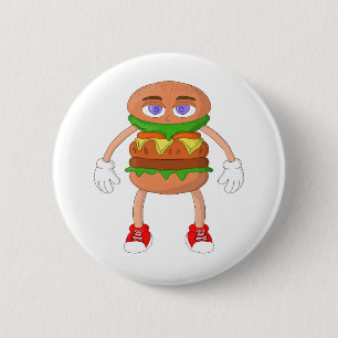 Friendly Burger Button