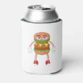 Friendly Burger Dosenkühler (Kanne Rückseite)
