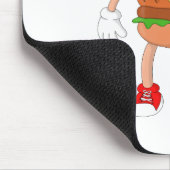 Friendly Burger Mousepad (Ecke)