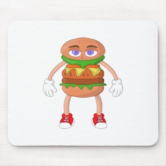Friendly Burger Mousepad (Vorne)