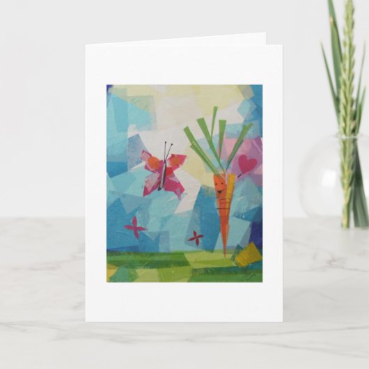 Friendly Carrot Karte (Vorderseite)