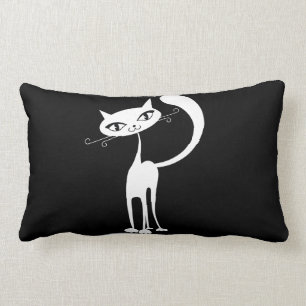 Friendly Cat Throw Kissen
