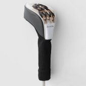 Friendly Cavalier King Charles Spaniel Puppy Hunde Golf Headcover (angewinkelt)