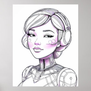 Friendly Cyber Companion Poster