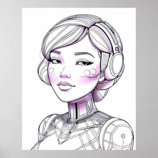 Friendly Cyber Companion Poster (Vorne)