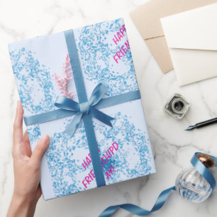 Friendly Day Wrapping Paper Geschenkpapier