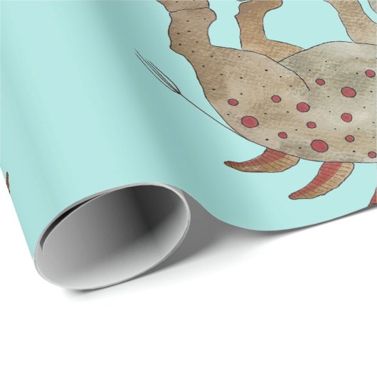 Friendly Dinosaur Geschenkpapier (Rolleneckpunkt)