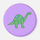 Friendly Dinosaur Magnet (Vorne)