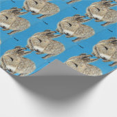 Friendly Donkey Painting Geschenkpapier (Ecke)