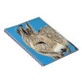 Friendly Donkey Painting Notizblock (Rechte Seite)