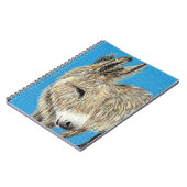 Friendly Donkey Painting Notizblock (Linke Seite)