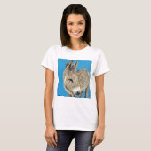 Friendly Donkey Painting T-Shirt (Vorne ganz)