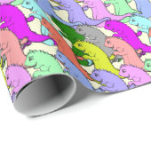 Friendly Dragons Geschenkpapier (Rolleneckpunkt)