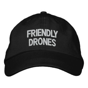 Friendly Drones Hat Bestickte Kappe