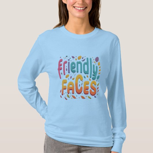 Friendly Faces T-Shirt (Vorderseite)