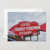 Friendly Fisherman Postkarte (Vorne/Hinten)