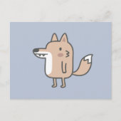 Friendly Fox Postkarte (Vorderseite)