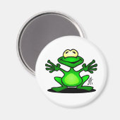 Friendly Frog Magnet (Vorderseite/Rückseite)