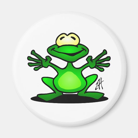Friendly Frog Magnet (Vorne)
