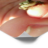 Friendly Frog on a Finger Poster (Ecke)