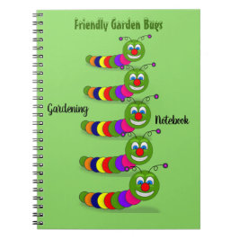 Friendly Garden Bug Ladder Green Bio Gardens Notizblock