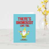 Friendly Garden Gnomes Birthday Karte (Gelbe Blume)