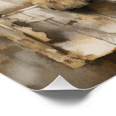 Friendly German Shepherd Puppy Dogs 002 - Raimon Poster (Ecke)