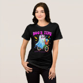 FRIENDLY GHOST, BOO PHANTOM Tri-Blend SHIRT (Vorderseite voll)