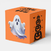 "Friendly Ghost" Gefallen-Box Geschenkschachtel (Rückseite)
