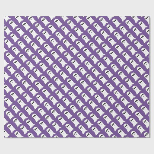 Friendly Ghost Geschenkpapier (Flach)