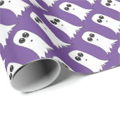Friendly Ghost Geschenkpapier (Rolleneckpunkt)