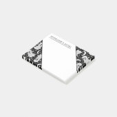 Friendly Ghost sagt Boo Post-it Klebezettel (angewinkelt)