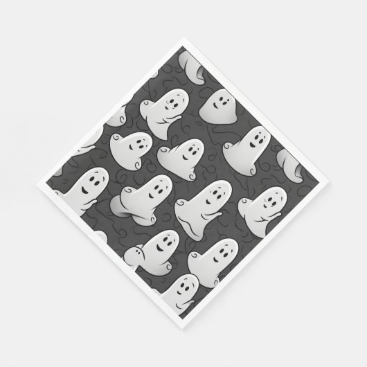 Friendly Ghost Serviette (Ecke)