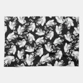 Friendly Ghosts Halloween Geschirrtuch (Horizontal)