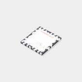 Friendly Ghosts Halloween Pattern Post-it Klebezettel (angewinkelt)